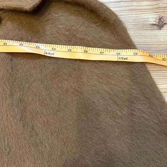 Brown Fringe Poncho - Picture 3 of 8